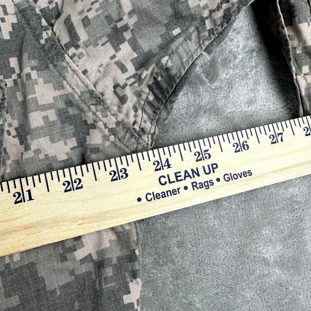 US Army Combat Uniform ACU Top Shirt Jacket Digital Camo Medium Long - Picture 5 of 7